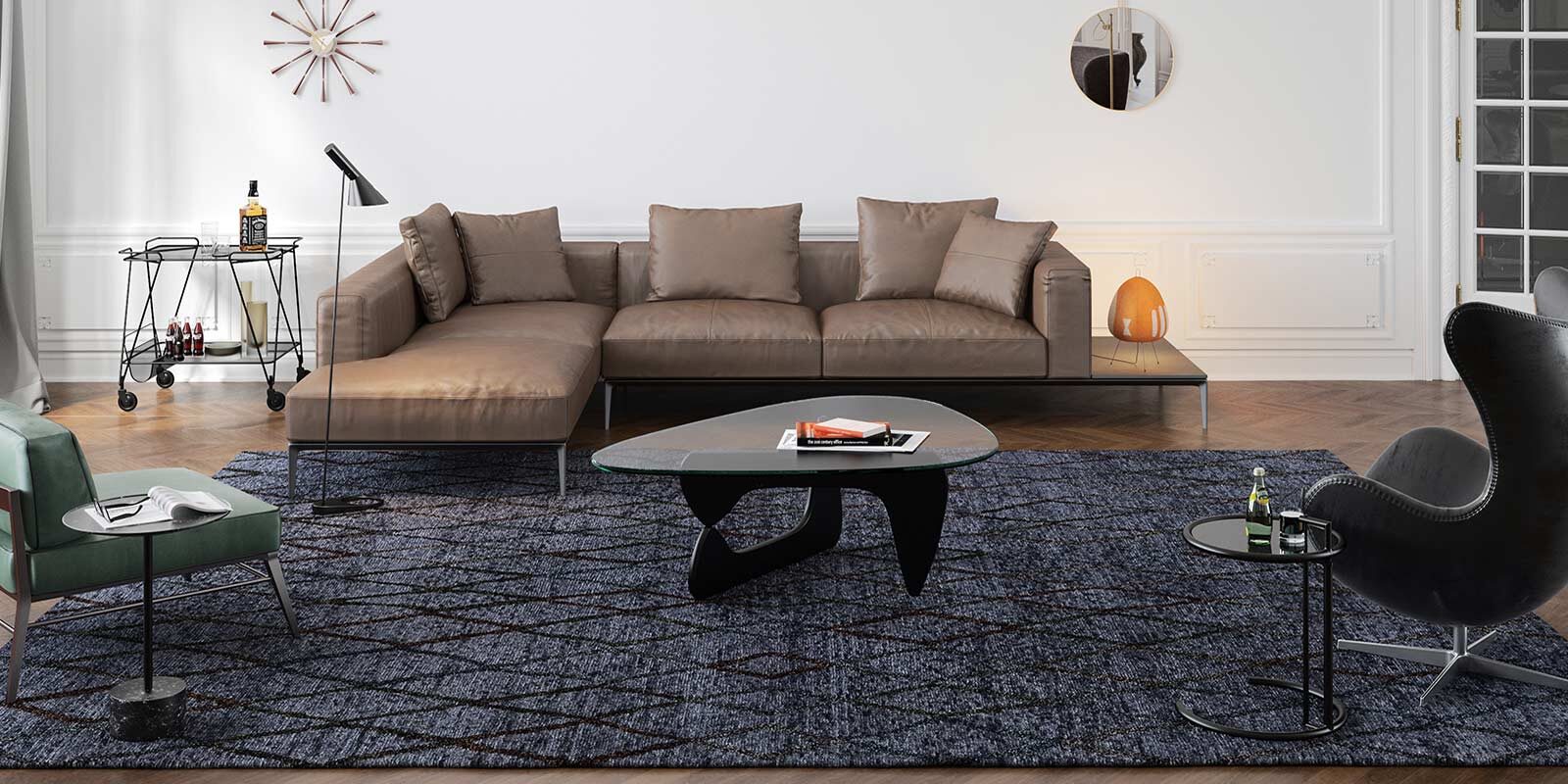 Image image Berber carpet Marouk Collection, design MK45