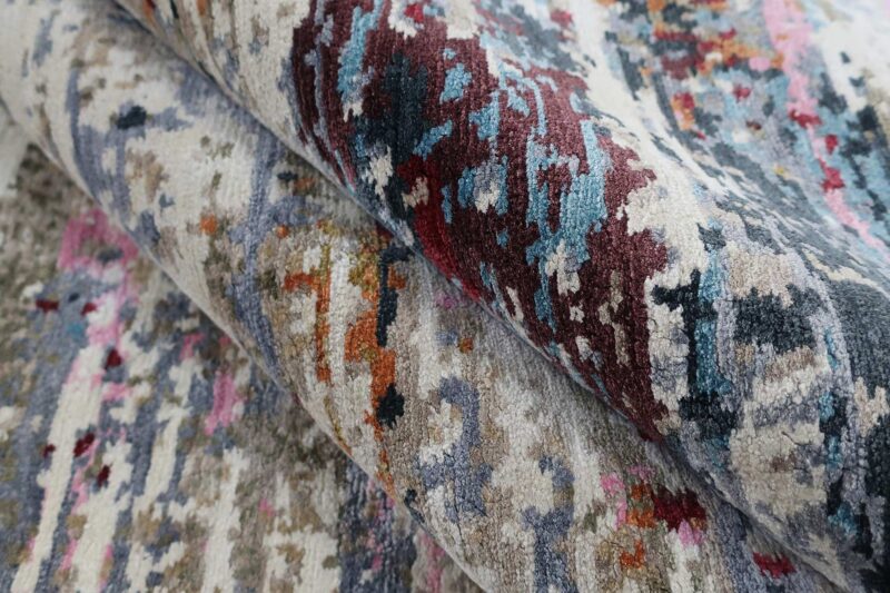 Detail photo silk carpet Sichouk SI43