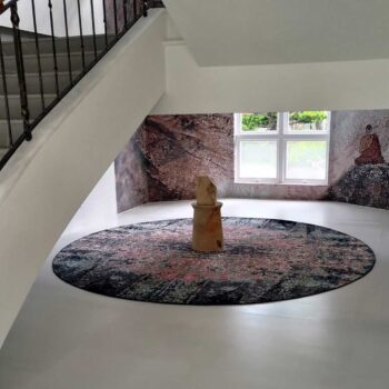 Round carpet - customer project in Taiwan