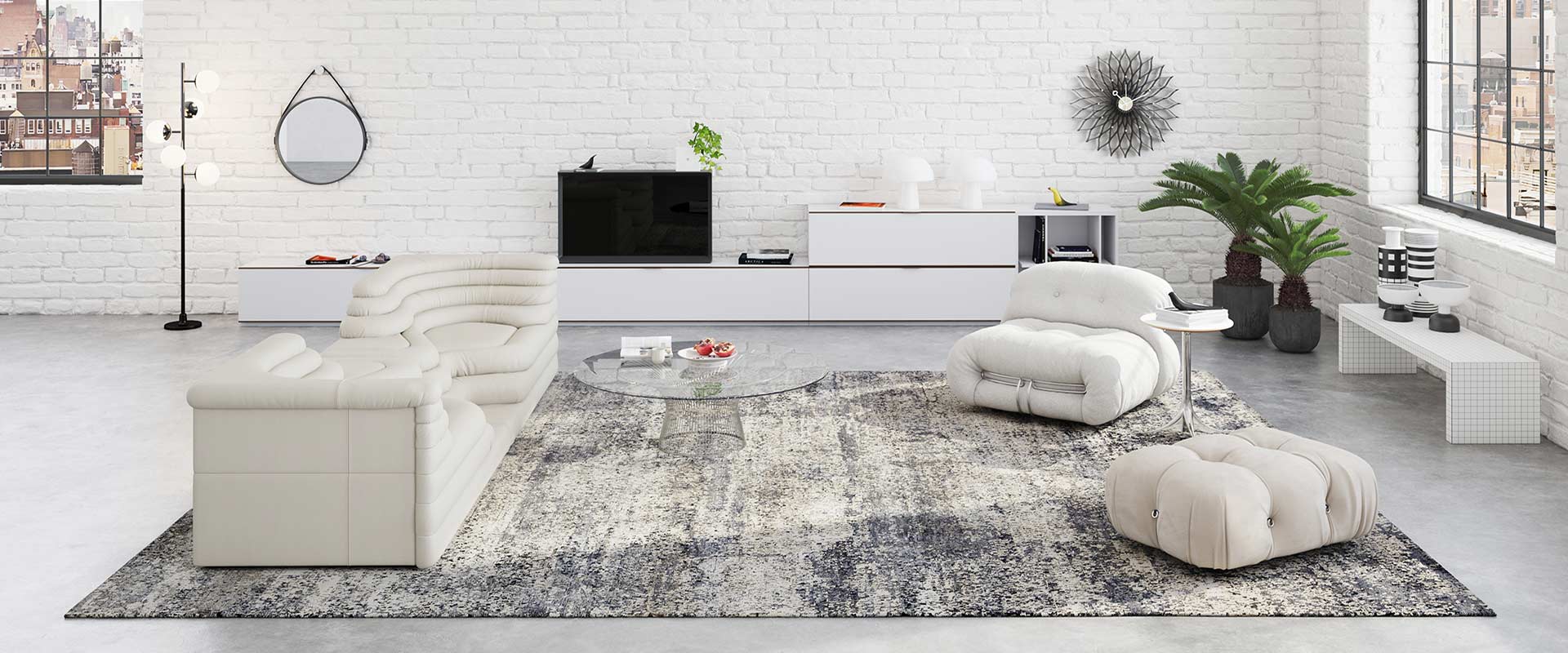 Interior design image silk carpet Sichouk SI53